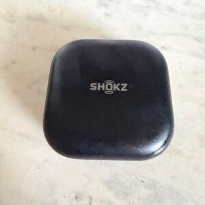 Shokz Black Earbuds Case